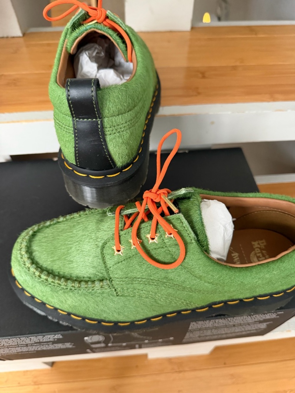Brand New Never Worn Dr Martens x Awake NY Lowell Shoes - Picture 5 of 6